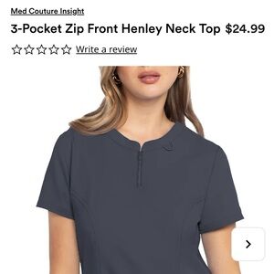 Women’s Med Couture Insight Scrub Set